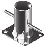 Bolder 100 mm RVS A4/AISI 316, Ophalen of Verzenden, Nieuw