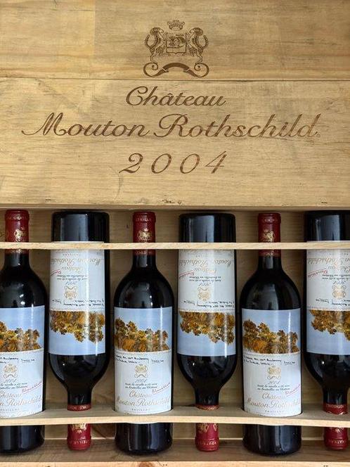 2004 Château Mouton Rothschild - Pauillac 1er Grand Cru, Verzamelen, Wijnen