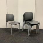Desalto Sand complete set van 6 stuks design stoelen,  Pocci, Huis en Inrichting, Gebruikt, Zwart, Ophalen of Verzenden, Stof