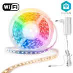 5 meter WIFI Slimme ledstrip - Kleur en Warm tot Koud wit, Huis en Inrichting, Ophalen of Verzenden, Nieuw