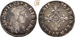 4 Sols Lyon 1676 D Frankreich: Ludwig Xiv, 1643-1715:, Postzegels en Munten, Verzenden