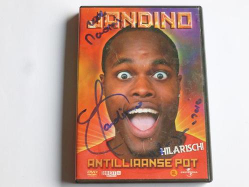 Jandino - Antilliaanse Pot (DVD) Gesigneerd, Cd's en Dvd's, Dvd's | Cabaret en Sketches, Verzenden