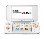 New Nintendo 2DS XL console - White / Orange, Spelcomputers en Games, Spelcomputers | Nintendo 2DS en 3DS, Verzenden, Nieuw