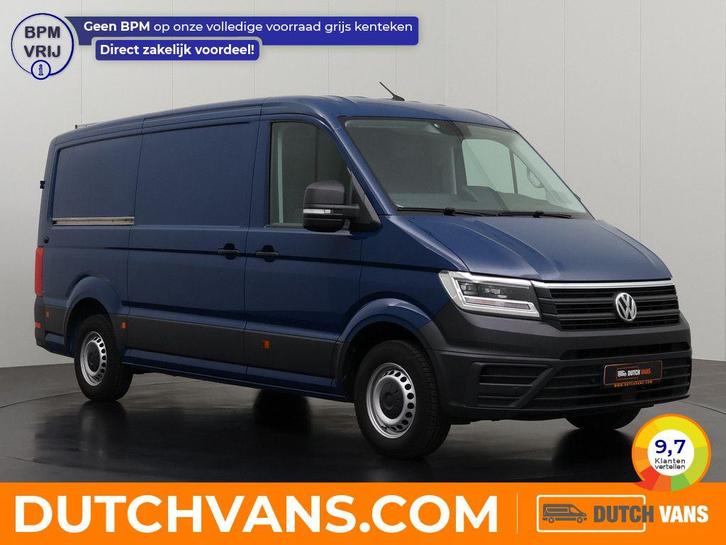 Volkswagen Crafter Bestelbus 2.0TDI | blauw, Auto's, Bestelauto's, Dealer onderhouden, Lease, Automaat, BTW verrekenbaar, Diesel
