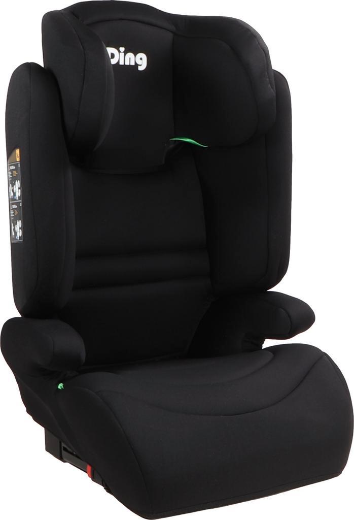 Ding Riley Black Isofix 100-150 cm i-Size Autostoel, Kinderen en Baby's, Autostoeltjes, Nieuw, Isofix, 15 t/m 36 kg, Verzenden