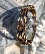 Paardenhaar armband van 3 kleuren echt paardenhaar, Verzenden, Nieuw