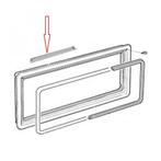 Dometic S4 Raam afdichtrubber buitenk/wand  5mtr, Caravans en Kamperen, Camper-accessoires, Ophalen of Verzenden, Nieuw