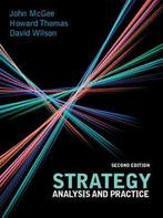 Strategy analysis and practice, 9780077126919, Boeken, Zo goed als nieuw, Studieboeken, Verzenden
