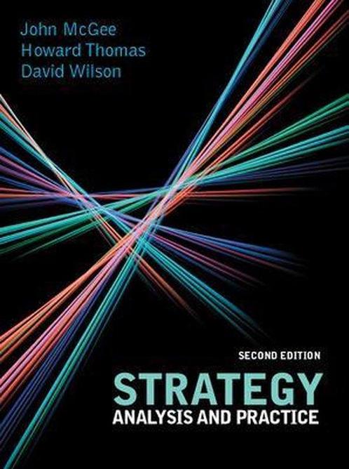 Strategy analysis and practice, 9780077126919, Boeken, Studieboeken en Cursussen, Zo goed als nieuw, Verzenden