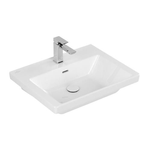 Wastafel Villeroy & Boch Subway 3.0 Met CeramicPlus 1, Doe-het-zelf en Verbouw, Sanitair, Overige typen, Nieuw, Ophalen of Verzenden