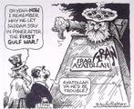 Pentekening Amerika - Irak Iran Ayatollah (lijst optie), Verzenden