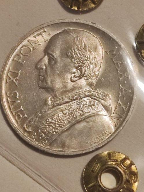 Vaticaan. Pio XI. 5 Lire 1935 (Zonder Minimumprijs), Postzegels en Munten, Munten | Europa | Niet-Euromunten