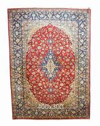 Groot Perzisch tapijt Kashan 400x300 wollen vloerkleed iran, 200 cm of meer, Zo goed als nieuw, 200 cm of meer, Groot Perzisch tapijt wollen vloerkleed handgeknoopt kashan