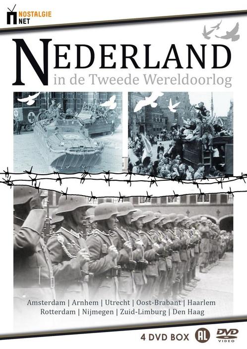 Nederland In De Tweede Wereldoorlog - 4DVD, Cd's en Dvd's, Dvd's | Overige Dvd's, Ophalen of Verzenden