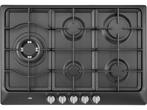 ETNA KG775ZTA - Gaskookplaat - met Wokbrander - 75 cm - Mat, Verzenden, Zo goed als nieuw