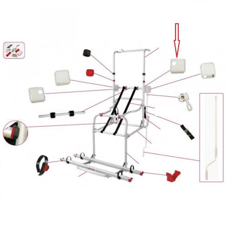 Fiamma Right inside cover Lift 77 98656-162, Auto diversen, Fietsendragers, Ophalen of Verzenden