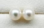 Zonder Minimumprijs - Akoya Pearls, Round 8,5 -9 mm -