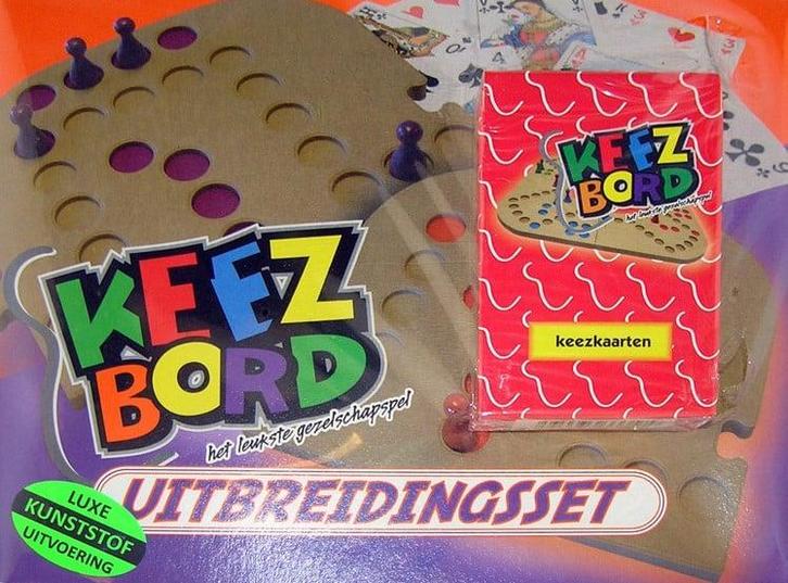 Keezbord Uitbreidingsset 4/6 Kunststof | Keezbord -, Hobby en Vrije tijd, Gezelschapsspellen | Bordspellen, Nieuw, Verzenden