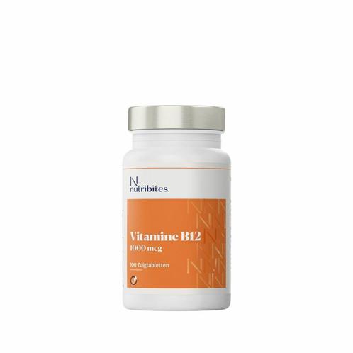 12x Nutribites Vitamine B12 100 zuigtabletten, Sport en Fitness, Gezondheidsproducten en Wellness, Nieuw, Verzenden