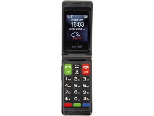 Switel M222 Comfort-inklapbare mobiele telefoon M222 met, Huis en Inrichting, Woonaccessoires | Overige, Nieuw, Verzenden