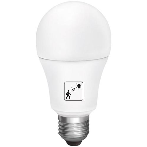 E27- Warm Wit - Schemer + Bewegingssensor - 10 Watt, Huis en Inrichting, Lampen | Losse lampen, Led-lamp, Nieuw, Ophalen of Verzenden