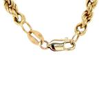 Gouden vintage koord collier 14 krt, Sieraden, Tassen en Uiterlijk, Kettingen, Ophalen of Verzenden, Nieuw