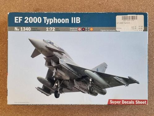 Italeri 1340 EF 2000 Typhoon IIB 1:72, Hobby en Vrije tijd, Modelbouw | Vliegtuigen en Helikopters, Italeri, Verzenden