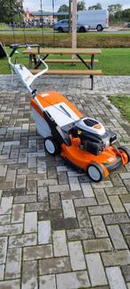 Stihl RM 655 V motormaaier, Tuin en Terras, Grasmaaiers, Cirkelmaaier, Ophalen of Verzenden, Zo goed als nieuw, Benzine-grasmaaier