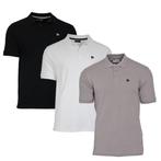 Donnay Donnay Heren - 3-Pack - Polo shirt Noah - Zwart / Wit, Verzenden, Nieuw