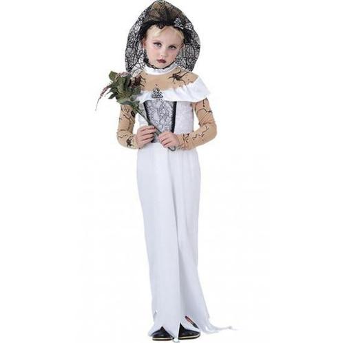 Zombie bruid meisjes kostuum - Zombie kleding, Kinderen en Baby's, Carnavalskleding en Verkleedspullen, Verzenden