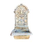 Gietijzeren wandfontein - groen rustiek - 65 cm - messing, Tuin en Terras, Waterpartijen en Fonteinen, Ophalen of Verzenden, Nieuw