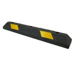 Rubberen varkensrug – wielstop - Geel & Zwart - Binnen &, Zakelijke goederen, Kantoor en Winkelinrichting | Magazijn, Stelling en Opslag