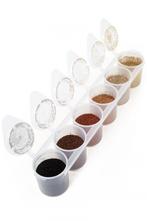 Gekleurde Glitters Steampunk Fine 6st, Verzenden, Nieuw