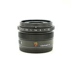 Panasonic 15mm F1.7 Leica DG Summilux Asph (Occasion), Ophalen of Verzenden, Zo goed als nieuw, Groothoeklens, Zoom