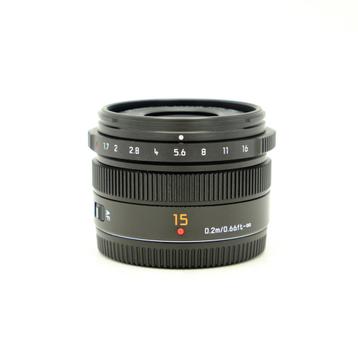 Panasonic 15mm F1.7 Leica DG Summilux Asph (Occasion) beschikbaar voor biedingen