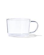 HEMA Cappuccinomok Chicago 330 ml glas 8=40% / 6=30% / 4=20%, Huis en Inrichting, Keuken | Servies, Verzenden, Nieuw