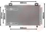 LUCHTCONDENSATOR VOOR TOYOTA AVENSIS T25 2003-2006, Ophalen of Verzenden, Nieuw