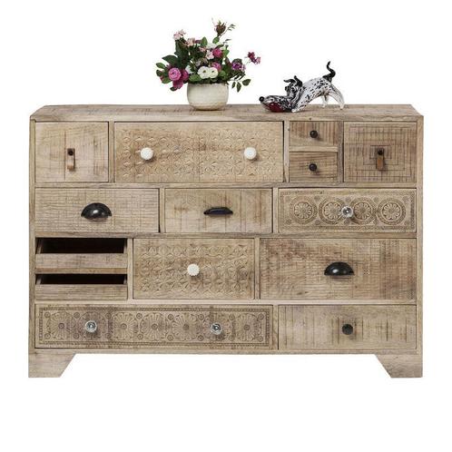 *WOONWINKEL* Kare Design Puro Authentiek Dressoir, Huis en Inrichting, Kasten | Dressoirs, Nieuw, Verzenden