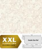 EDEM 807DN43 Pleister-look behang mat crème grijsbeige, Huis en Inrichting, Stoffering | Behang, Verzenden