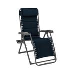 Travellife Barletta stoel Relax blauw, Caravans en Kamperen, Kampeeraccessoires, Nieuw