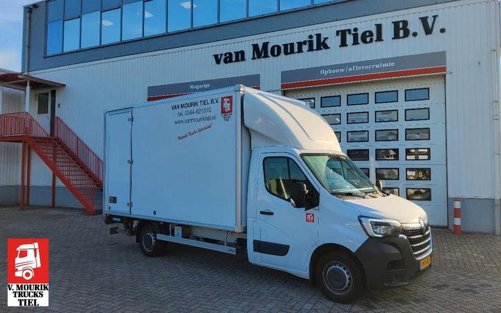 Renault Master 145.35 MET LAADBAK-KLEP-ZIJDEUR - EURO 6 - VV, Auto's, Bestelauto's, Lease, Handgeschakeld, Financial lease, Wit