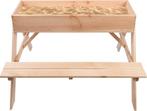 2dekans | picknicktafel 2 in 1 met zandbak, Ophalen of Verzenden, Zo goed als nieuw