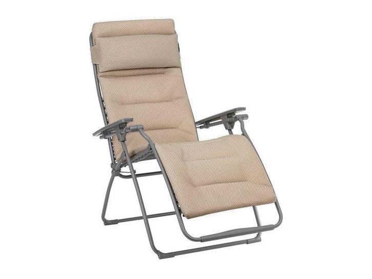 Lafuma relaxstoel futura becomfort mokka LFM3130-9935, Caravans en Kamperen, Kampeeraccessoires, Nieuw