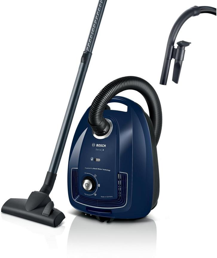 Bosch BGL38BU1 stofzuiger - blauw, Witgoed en Apparatuur, Stofzuigers, Stofzuiger, Nieuw, Stofzak, Minder dan 1200 watt, Verzenden