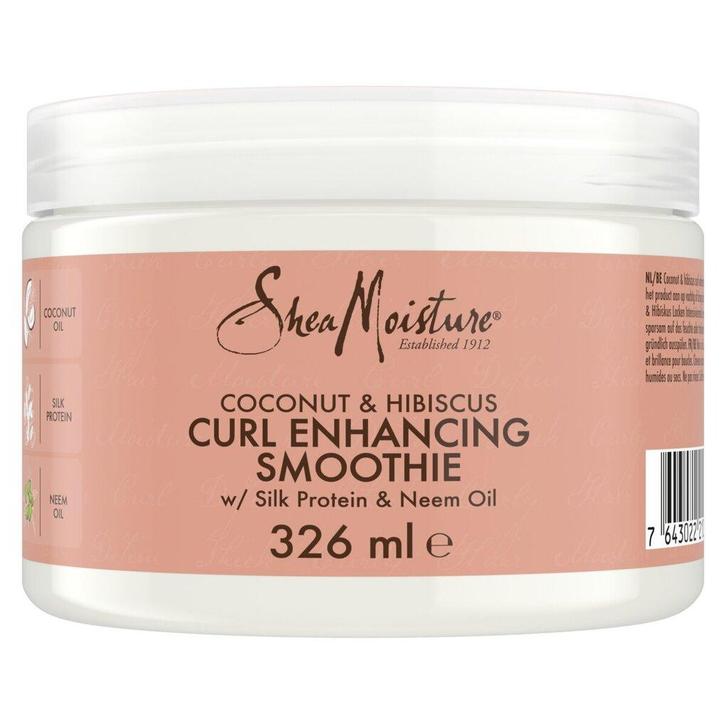 SheaMoisture Coconut & Hibiscus Curl Enhancing Smoothie, Sieraden, Tassen en Uiterlijk, Uiterlijk | Haarverzorging, Nieuw, Verzenden
