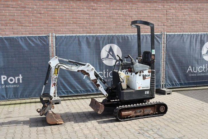Veiling: Minigraver Bobcat E10 Diesel 2016, Zakelijke goederen, Machines en Bouw | Kranen en Graafmachines, Graafmachine, Ophalen