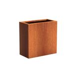 Cortenstaal plantenbak 80x40x80cm - Met bodem, Tuin en Terras, Nieuw, Metaal, 60 tot 100 cm, 60 cm of meer