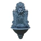 Wandfontein leeuw - gietijzer -zwart - 75 cm - klassiek, Tuin en Terras, Ophalen of Verzenden, Nieuw