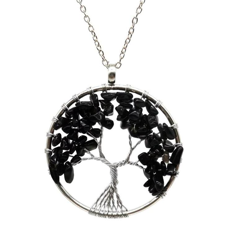 Fako Bijoux - Ketting - Chakra Reiki - Levensboom XL -, Sieraden, Tassen en Uiterlijk, Kettingen, Verzenden