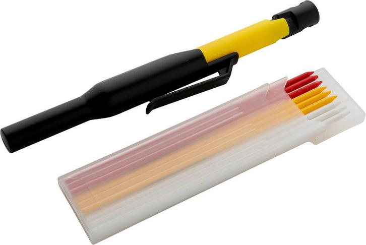 Wax marker voor diepe gaten met 10 wax stiften ToolPack, Doe-het-zelf en Verbouw, Overige Doe-het-zelf en Verbouw, Nieuw, Verzenden